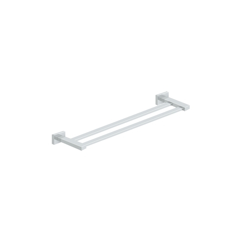 Deltana 55D2006-26 24" Center To Center 55D Series Towel Bar Double Polished Chrome
