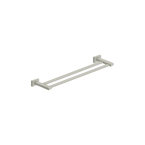 Deltana 55D2006-15 24" Center To Center 55D Series Towel Bar Double Brushed Nickel