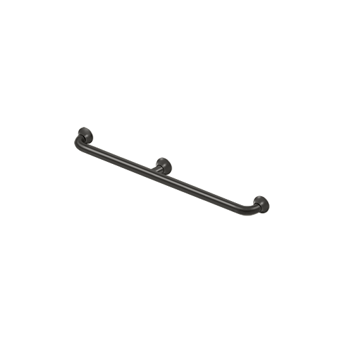 Deltana 88GB36-10B 36" Center To Center 88 Series Straight Grab Bar With Center Post Oil Rubbed Bronze