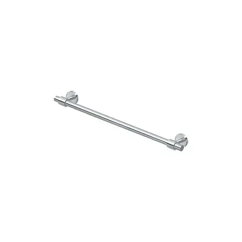 Deltana BBS2003/24-26 24" Center To Center Sobe Series Towel Bar Single Polished Chrome