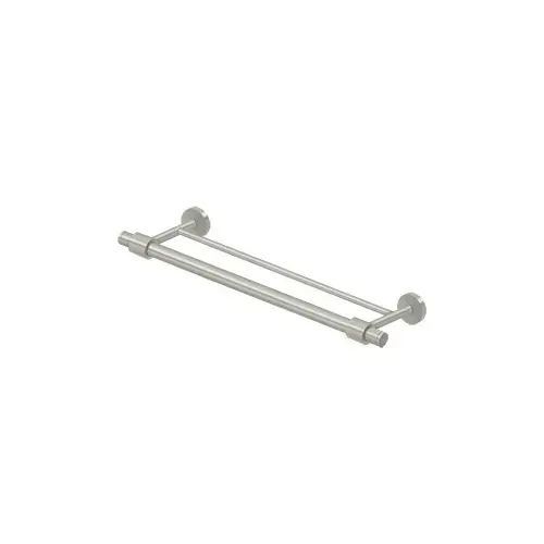 24" Center To Center Sobe Series Towel Bar Double Satin Nickel