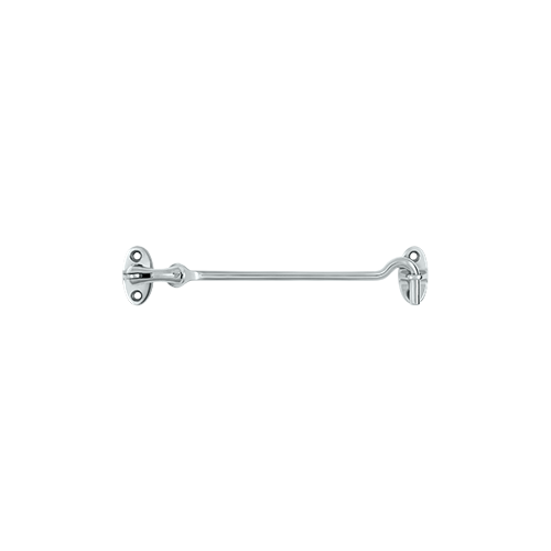 6" Length Cabin Door Swivel Hooks Polished Chrome