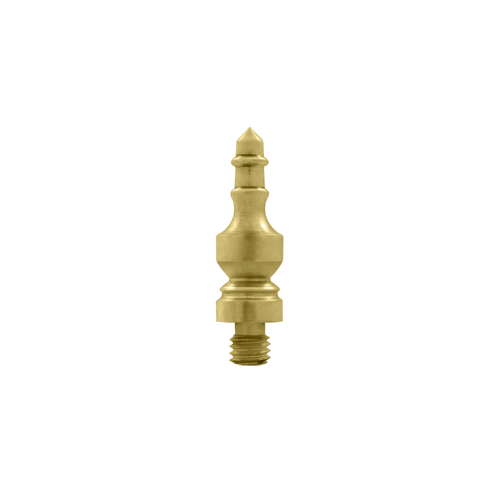 5/16" Diameter Speciality Urn Tip Door Cabinet Hinge Polished Brass