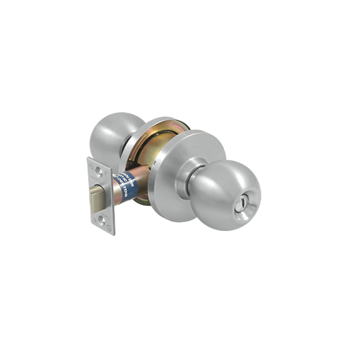 Deltana CL102EAC-32D Pro Series Commercial Grade 2 Round Door Knob Privacy Standard Stainless Steel