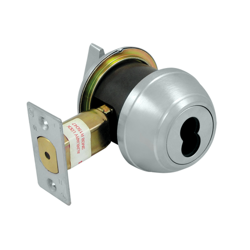Deltana CL200LMIC-26D Pro Series Grade 1 Commercial Deadbolt Without CYL Brushed Chrome