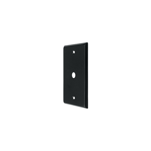 Switch Plate Cover 1 Cable Paint Black