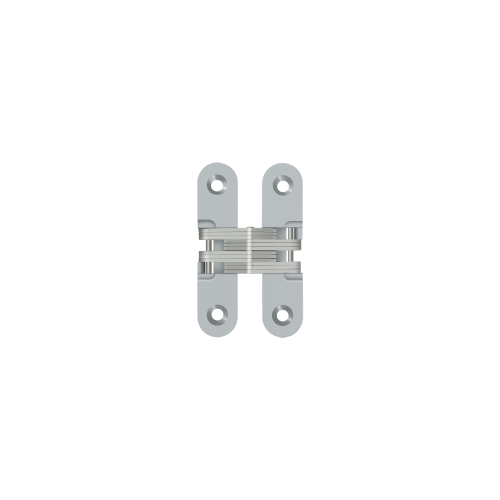 2-3/4" Height X 5/8" Width Invisible Concealed Door Hinge Brushed Chrome