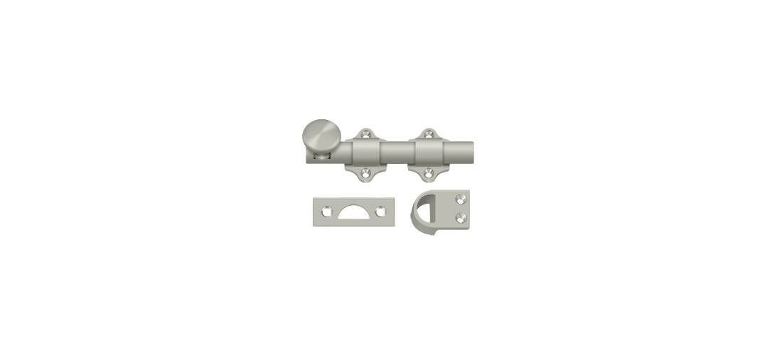 Deltana Ddb425u15 4 Length Heavy Duty Dutch Door Bolt Satin