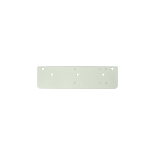 13" Height X 3-5/8" Width Drop Plate For Commercial Door Closer With Standard Arm White