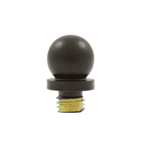 Deltana DSBT10B 1/2" Diameter Decorative Ball Tip Finial For Deltana Hinge Oil Rubbed Bronze