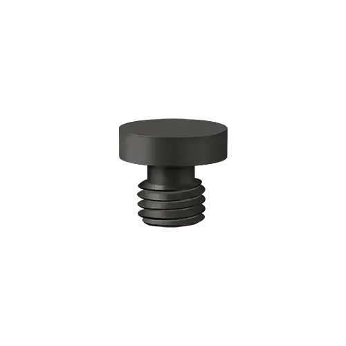 Deltana DSBU10B 1/2" Diameter Decorative Button Tip Cabinet/Door Hinge Finials Oil Rubbed Bronze