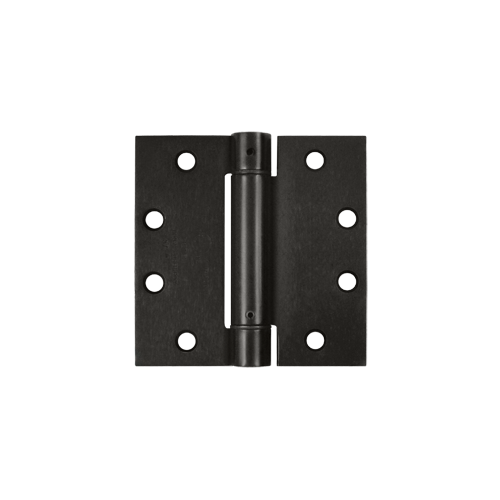 4-1/2" Height X 4-1/2" Width UL Listed Square Corner Mortise Spring Hinge Square Corner Oil Rubbed Bronze