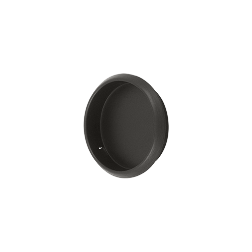 1/4" Depth Round Flush Door Pull Oil Rubbed Bronze