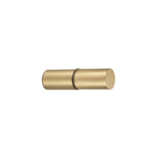 Satin Brass Cylinder Style Back-to-Back Shower Door Knobs