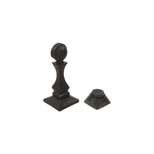 Deltana MDH35U10B 3-1/2" Height Square Base Magnetic Door Holder Oil Rubbed Bronze