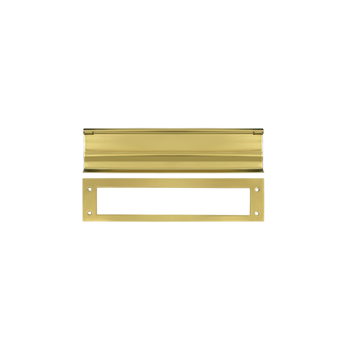 Deltana MS0030U10B 13 Inch X 3-1/16 Inch Heavy Duty Mail Slot Hd 13 X 3 0625 In Brass Deltana Ms0030u10b Mail Slot Hd Oil Rubbed Bronze Finish%2f