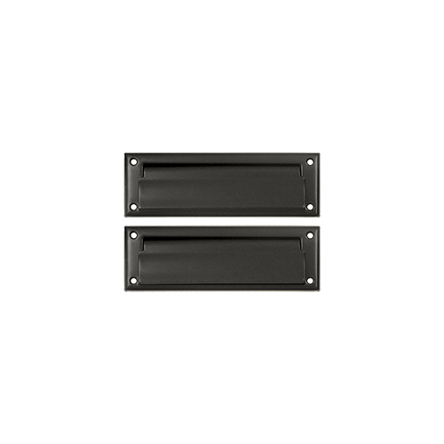Mail Slot 8-7/8" with Back Plate; Oil Rubbed Bronze Finish
