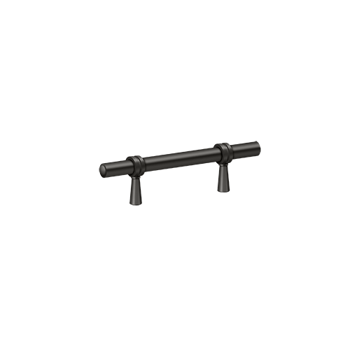 4-3/4" Length Adjustable Long Bar Cabinet Pull Oil Rubbed Bronze