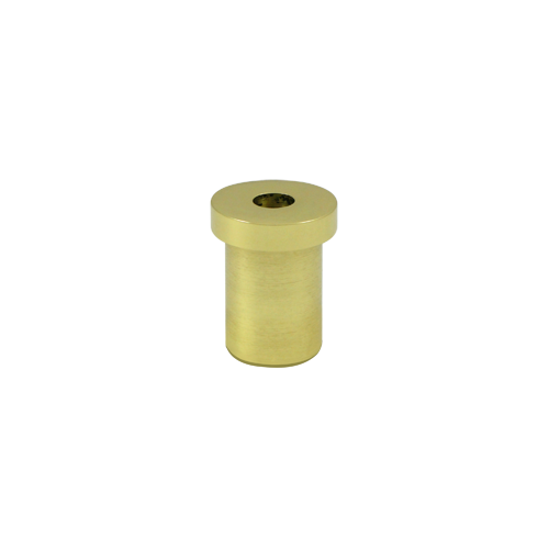1-1/4" Height Pivot Base For Stone Floor Polished Brass