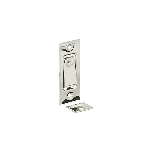 Deltana PDB42U14 31/16" Height Pocket Door Jamb Bolt Polished Nickel