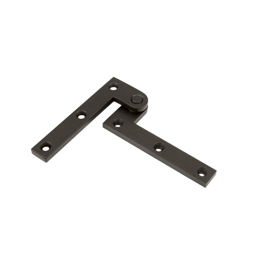 3-7/8" Height X 1/4" Thickness Fixed Pivot Door Hinge Oil Rubbed Bronze