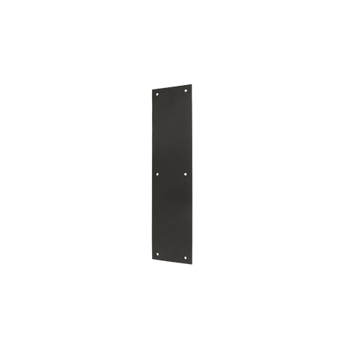 Deltana PP3515U10B 15" Height X 3-1/2" Width Door Rectangular Push Plate Without Framed Oil Rubbed Bronze