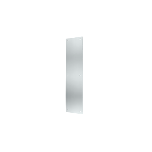 Deltana PP3515U26 15" Height X 3-1/2" Width Door Rectangular Push Plate Without Framed Polished Chrome