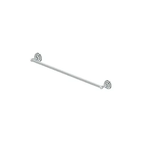 30" Center To Center R-Series Bathroom Towel Bar Single Chrome