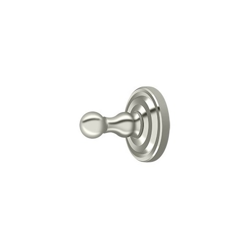 R-Series Robe Hook Single Polished Nickel - pack of 10