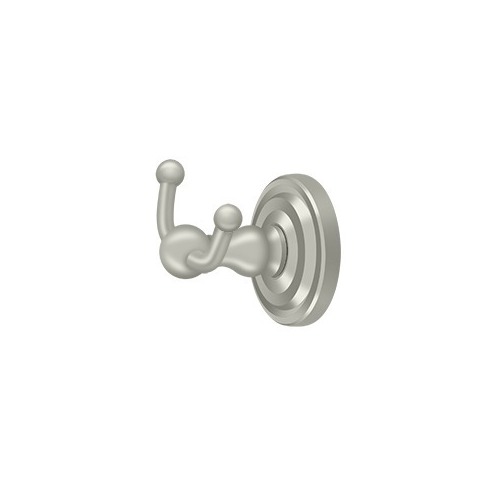 Deltana R2010-U15 R-Series Robe Hook Double Satin Nickel