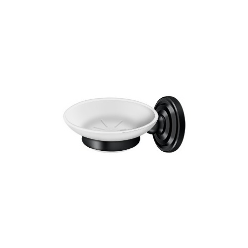 Soap Dish, R-Series in Paint Black