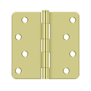Radius Plain Bearing Mortise Door Hinge Radius Corner Zinc