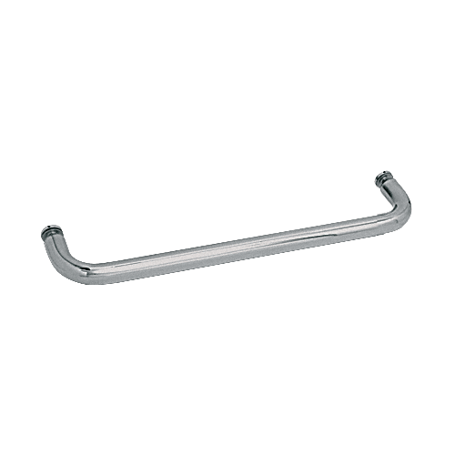 CRL BMNW24PN Polished Nickel 24" BM Series Single-Sided Towel Bar Without Metal Washers