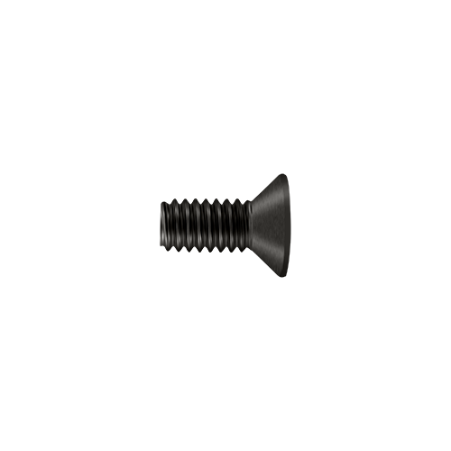 #12, 1/2" Length Flat Head Machine Screw Oil Rubbed Bronze