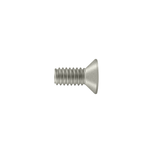 Machine Screw; Brass; #12 x 1/2"; Satin Nickel Finish Machine Screw; Brass; #12 x 1/2"; Satin Nickel Finish
