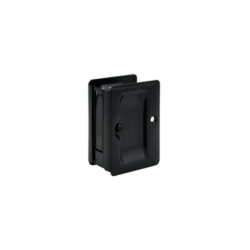 Heavy Duty Pocket Door Lock Passage W/Adjustable Paint Black