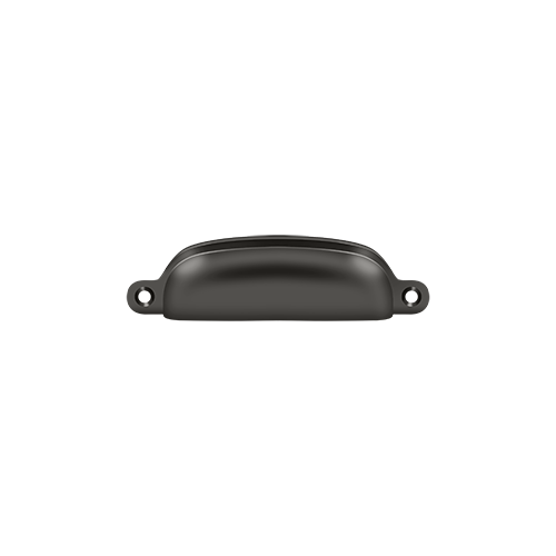 Deltana SHP29U10B 3-5/8" Center to Center Exposed Shell Cabinet Pull Oil Rubbed Bronze