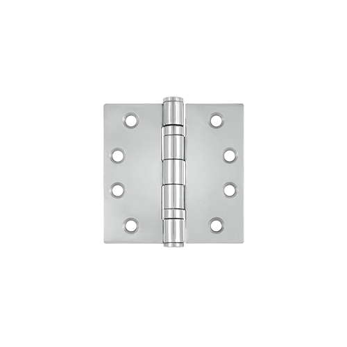 Deltana SS44BU32 4" Height x 4" Width Stainless Steel Mortise Door Hinge 2BB Polished Stainless Steel Pair