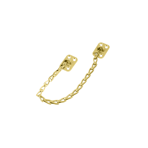 Deltana TC82U3 12" Length Transom Chain For Lock Polished Brass