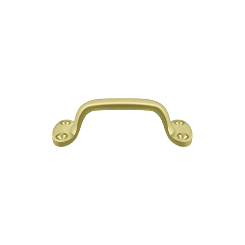 5" Center To Center Window/Door Pull Polished Brass