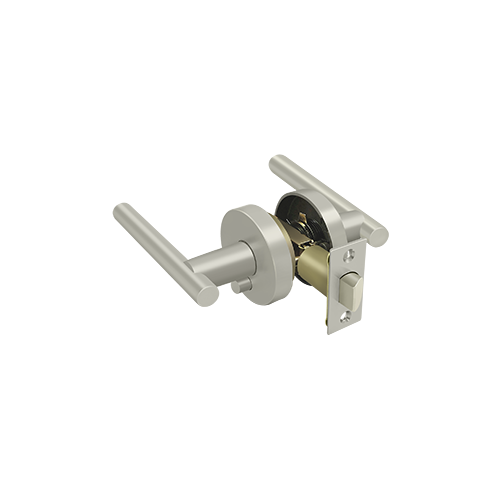 Elite Mandeville Series Residential Lever Privacy Right Handed Brushed Nickel