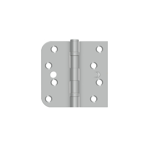 Deltana SS44058B32DLH-S 4" x 4" x 5/8" x SQ Hinge, Handed, Ball Bearing, Security in Brushed Stainless