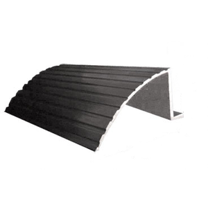 Black 74" Retractable Screen Door Round Sill Adaptor