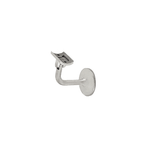Brushed Stainless La Jolla Series Wall Mounted Hand Rail Bracket for 1.9" to 2" Hand Rail Tubing