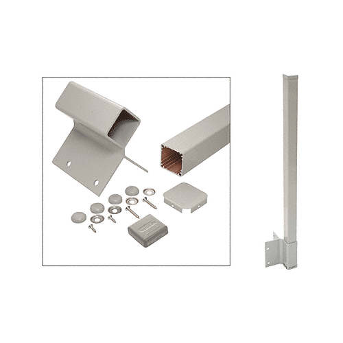 Beige Gray 48" 100 Series 90 degree Fascia Mount Post Kit