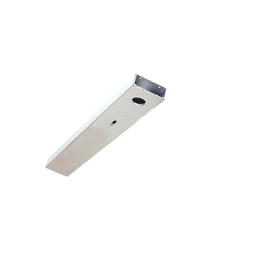 Polished Stainless Custom Length 4-1/2" Single Door Header