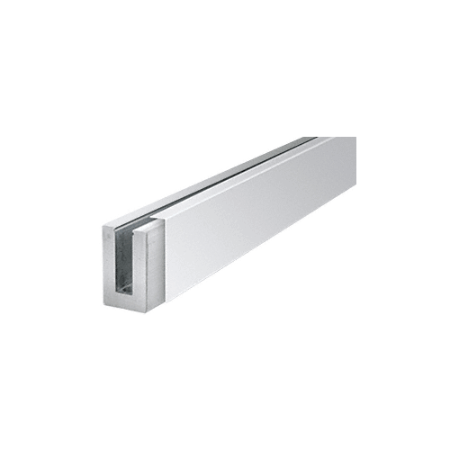 CRL BSCPS10 Polished Stainless 120" Cladding for B5S Series Standard Square Aluminum Base Shoe