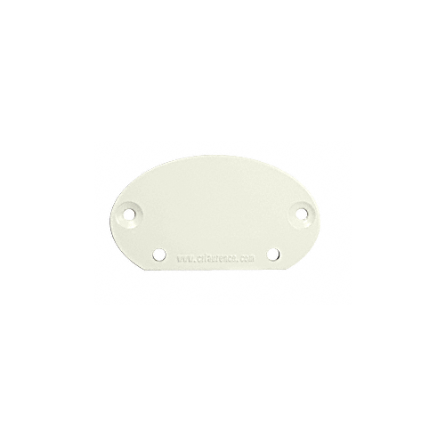Oyster White 350X Series Wall Mount End Cap