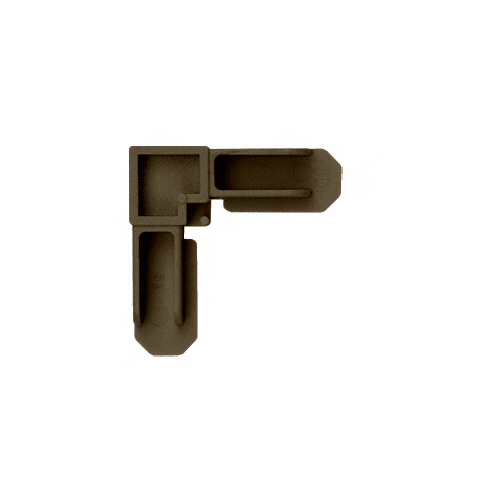 CRL SWSC716BRZ Bronze 7/16" Square Cut Screen Frame Corners