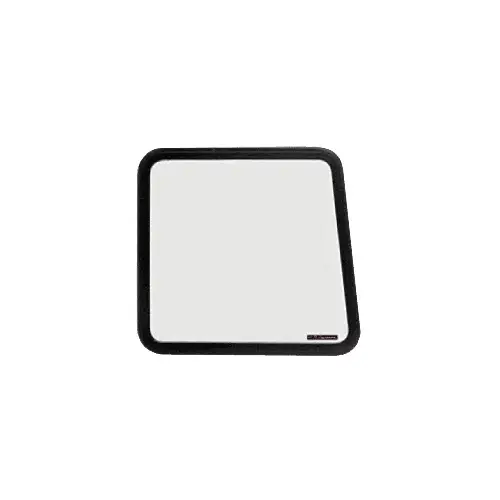 Fixed Window - Rear Hinged Door 1992+ Ford Vans 21-3/16" x 19-3/8" with 1/2" Trim Ring Dark Solar